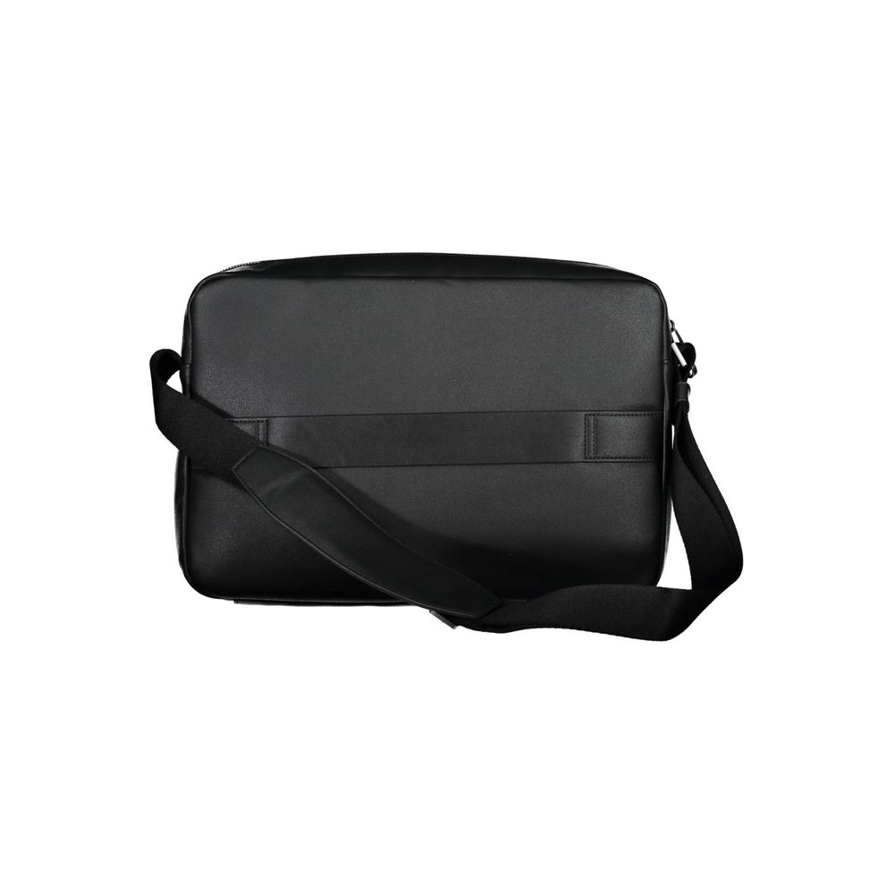 Black Polyester Handbag