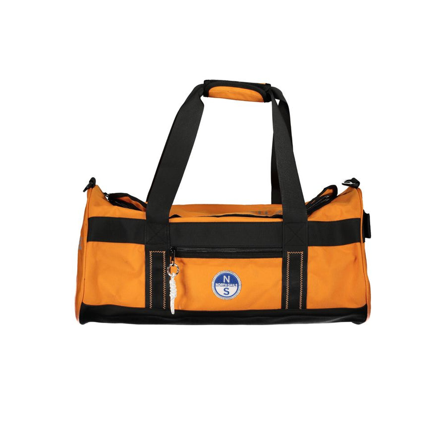 Orange Polyester Handbag