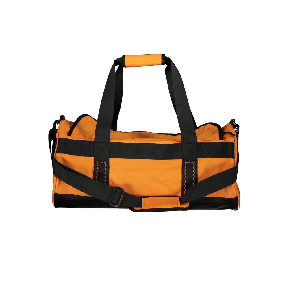 Orange Polyester Handbag