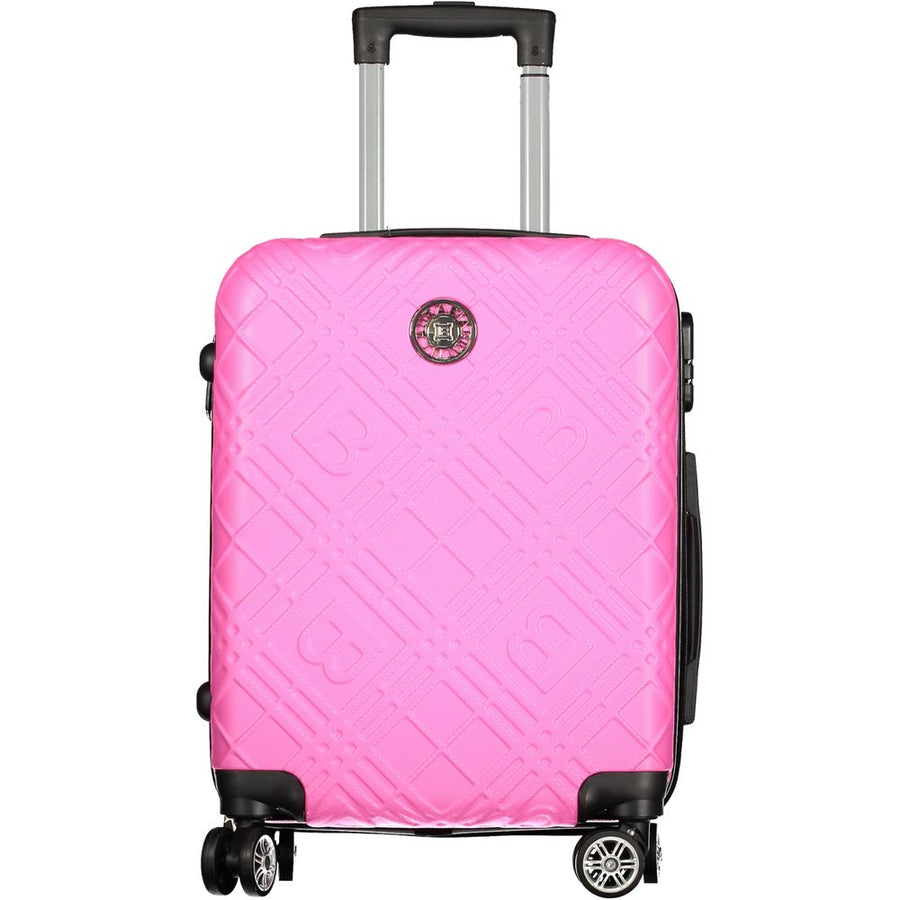 Pink Polyethylene Luggage And Travel