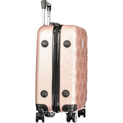 Pink Polyethylene Luggage And Travel