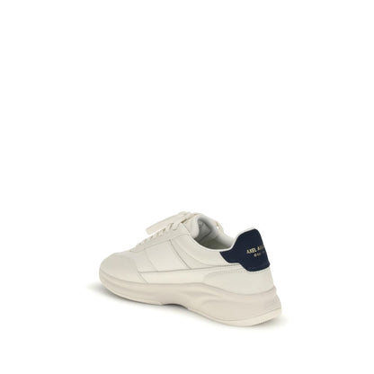 White Leather Athletic Sneakers
