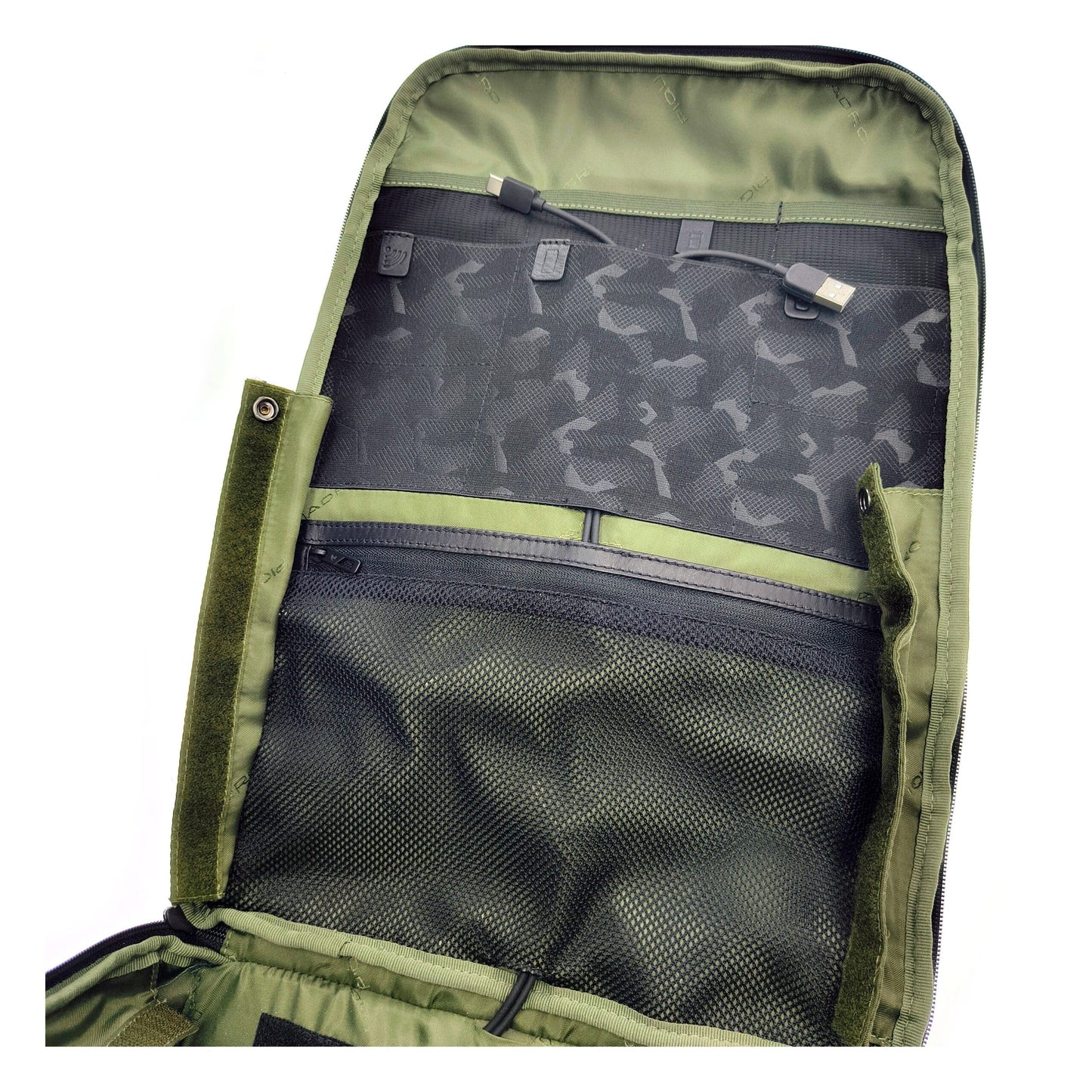 Black Leather Backpack
