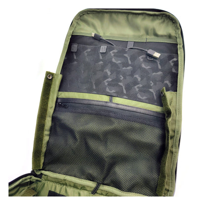 Black Leather Backpack