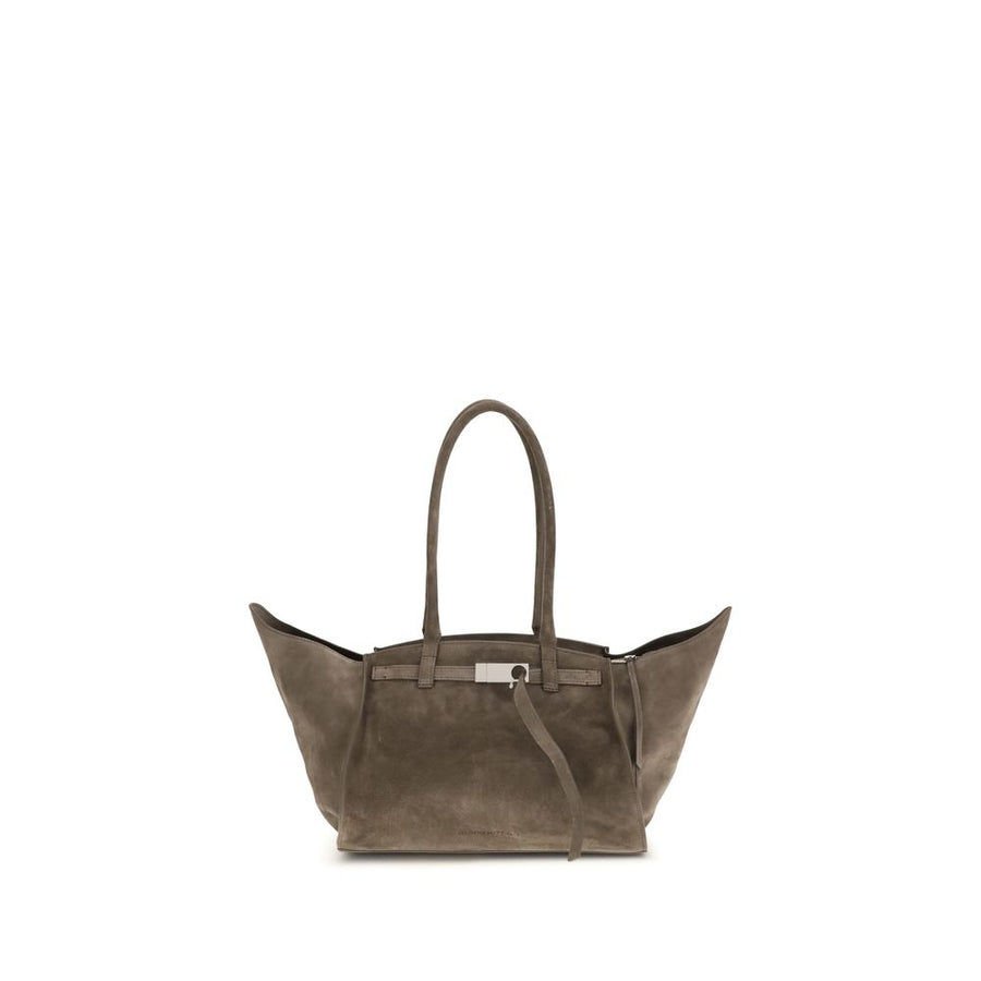 Beige Calf Leather Bos Taurus Shoulder Bag