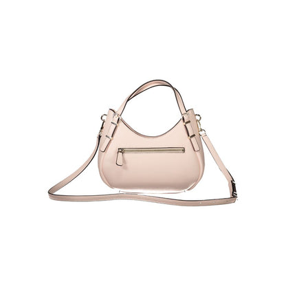 Pink Polyethylene Handbag