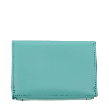 Green Leather Cardholder