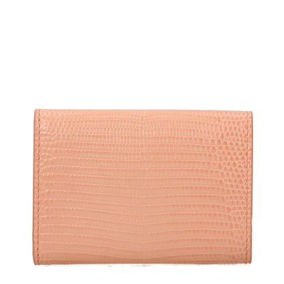 Pink Leather Wallet