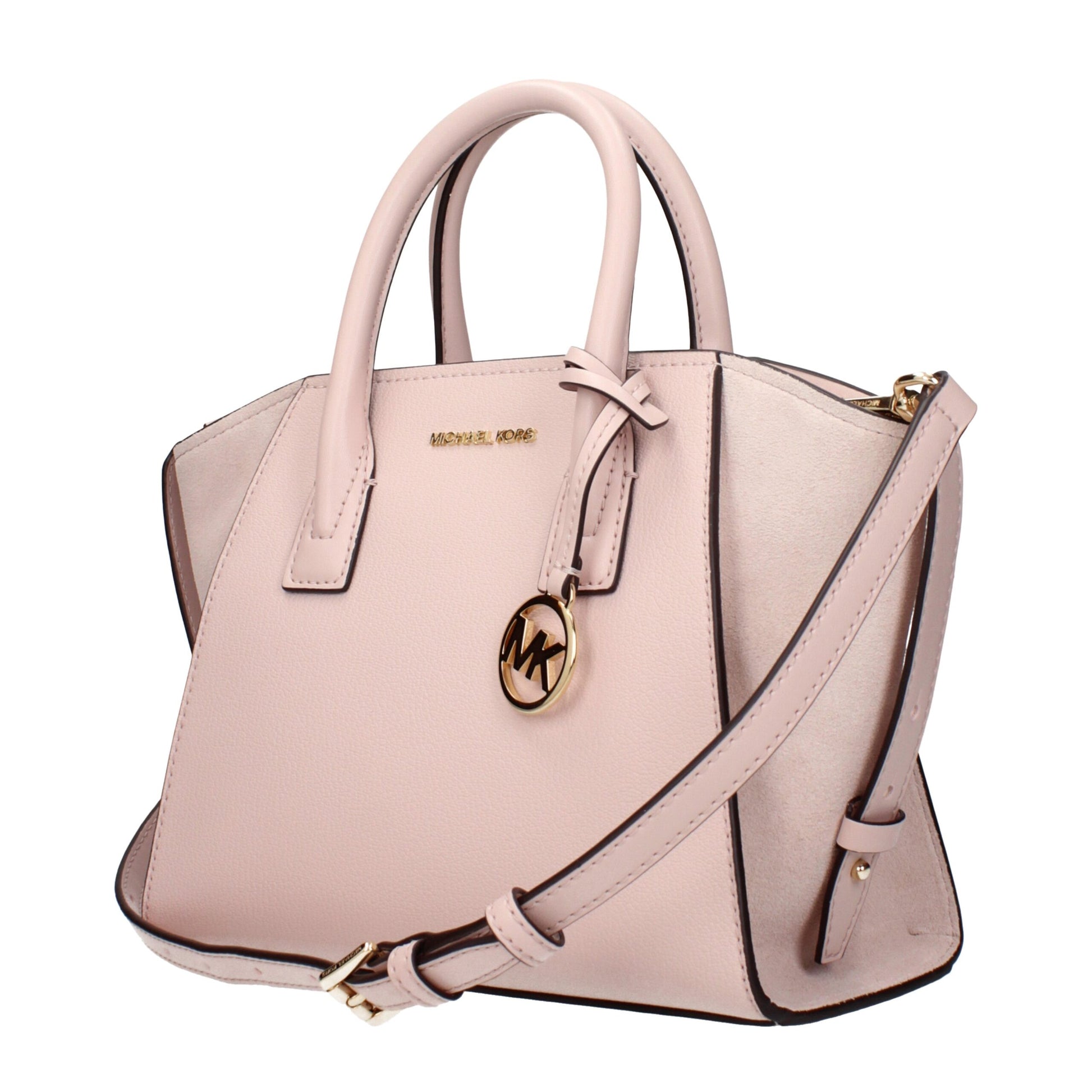 Pink Leather Handbag