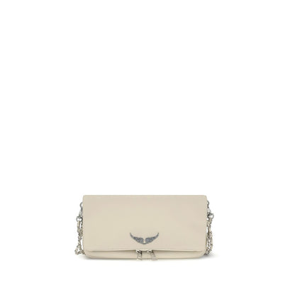 Cream Calf Leather Bos Taurus Shoulder Bag