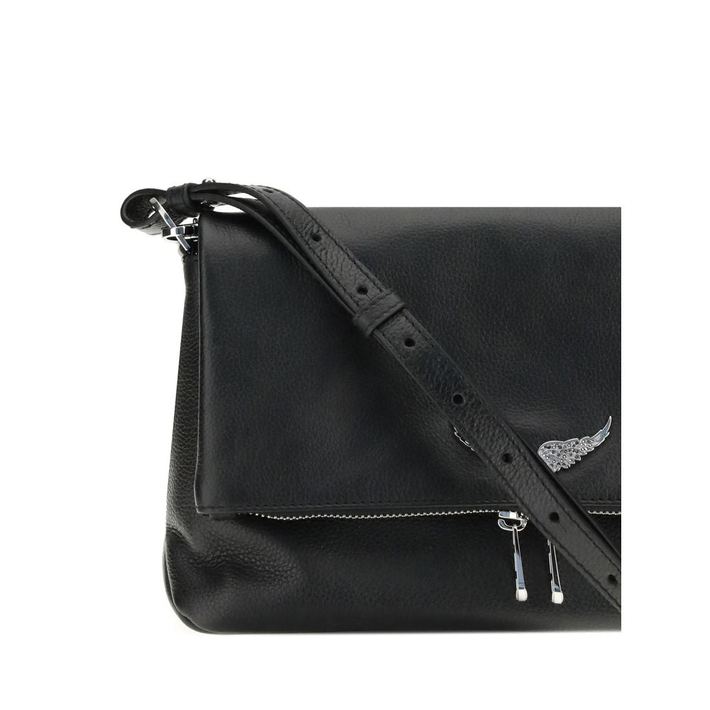 Black Calf Leather Bos Taurus Shoulder Bag