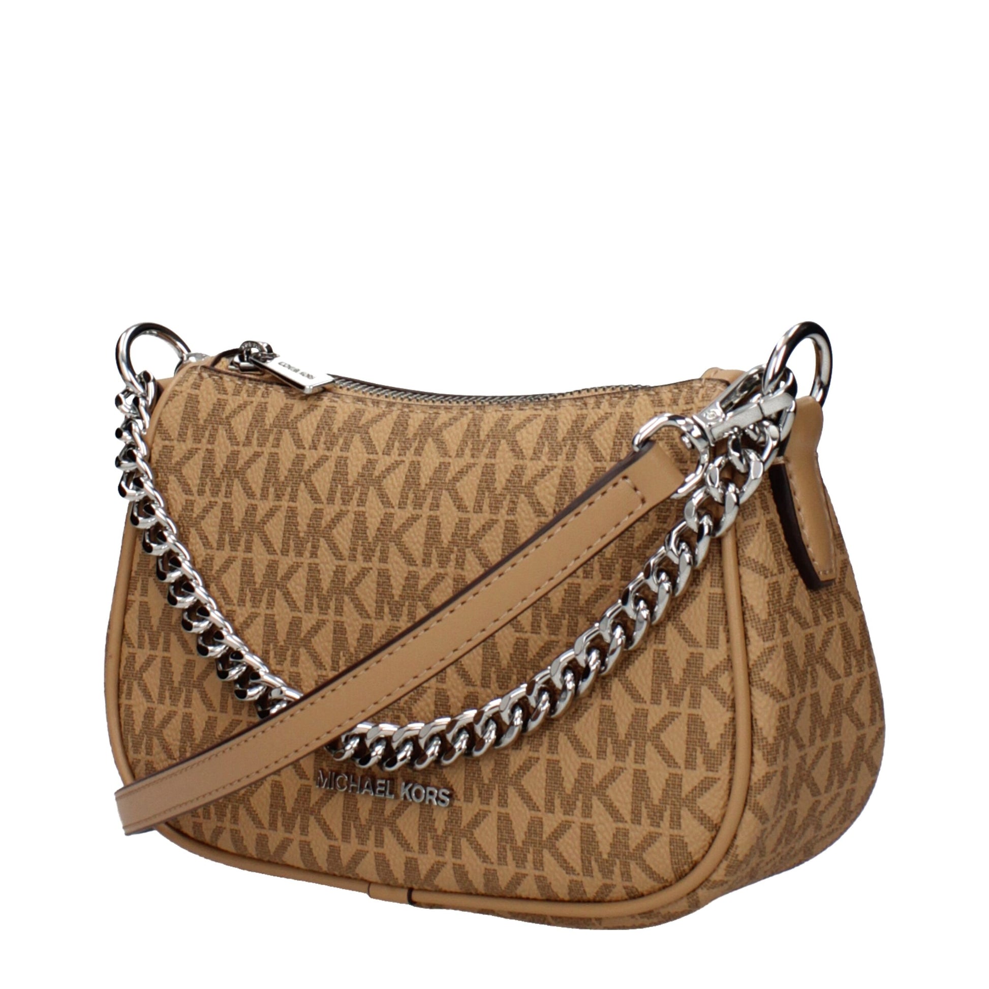 Brown Fabric Handbag