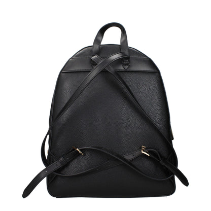Black Leather Backpack