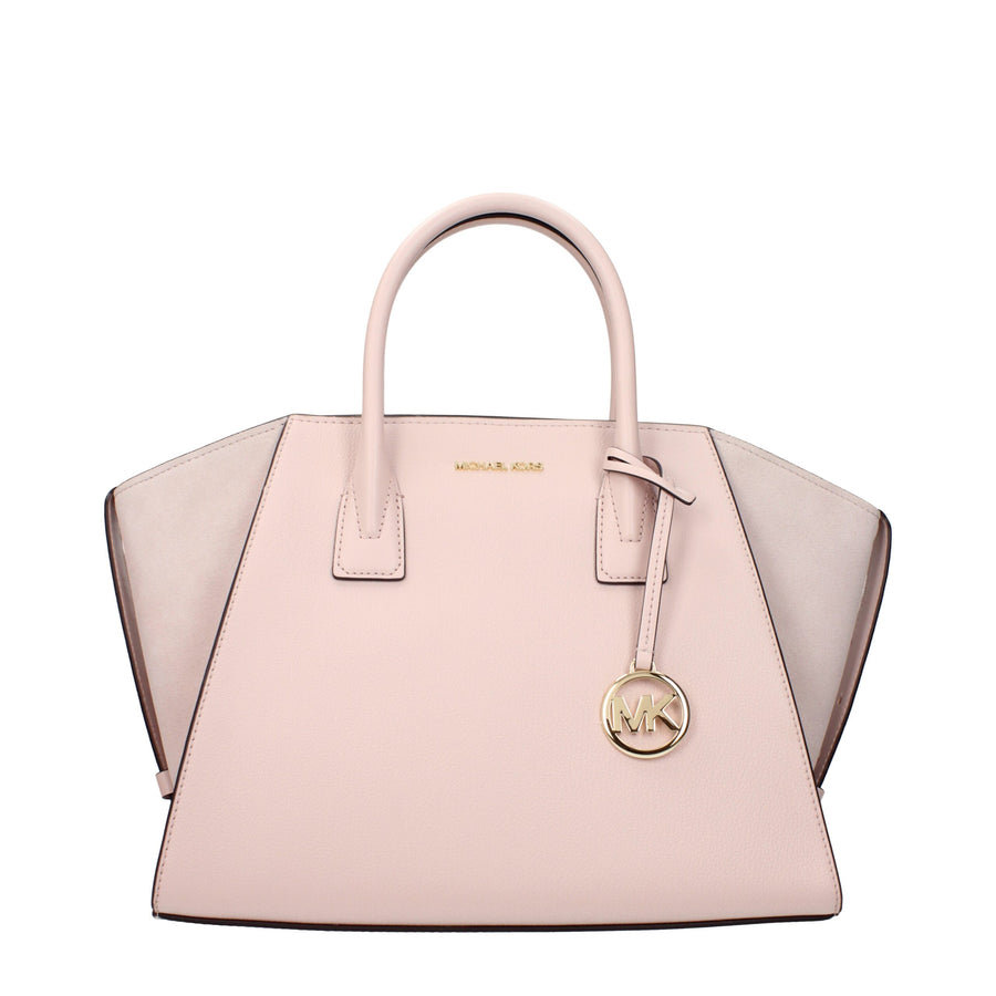 Pink Leather Handbag
