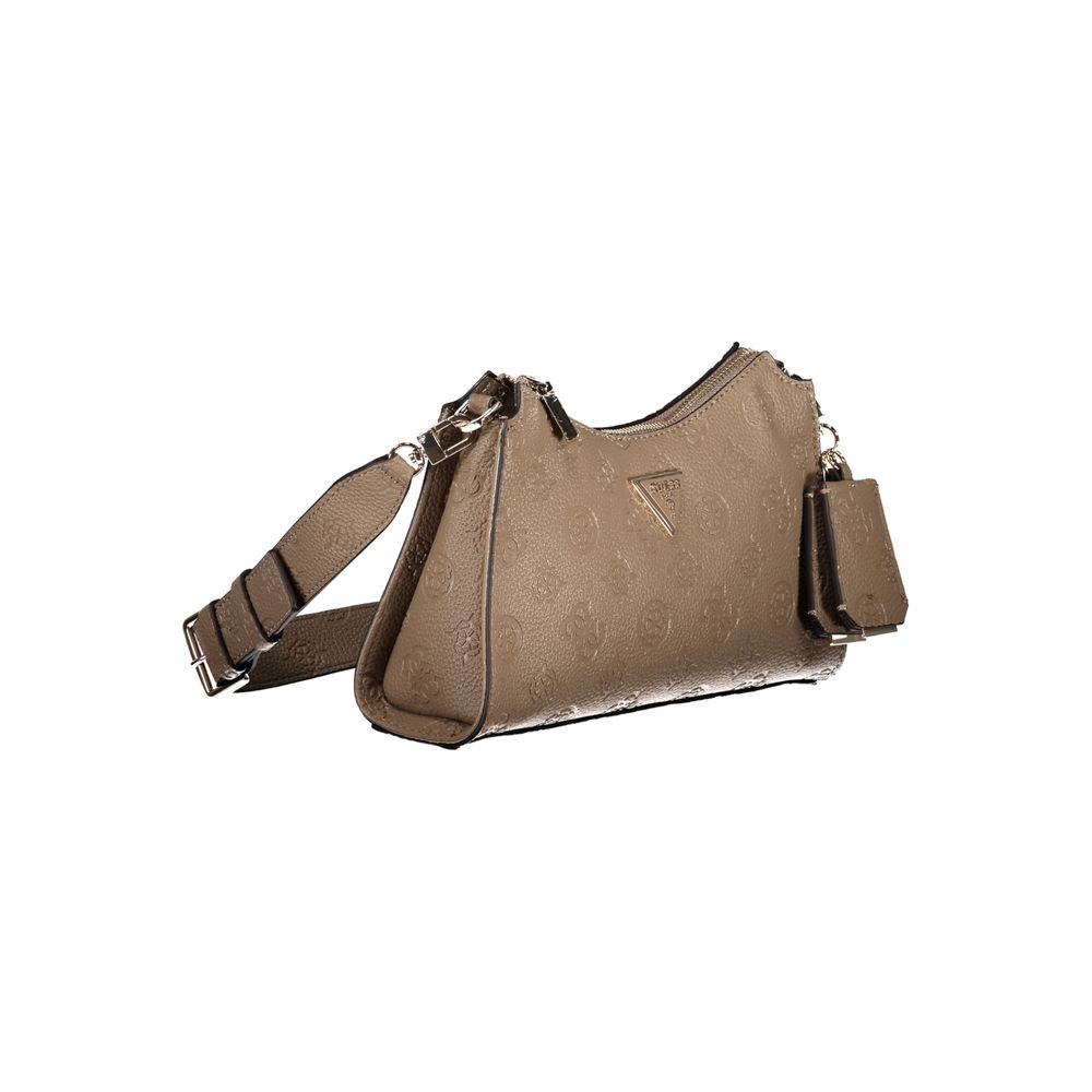 Beige Polyethylene Handbag