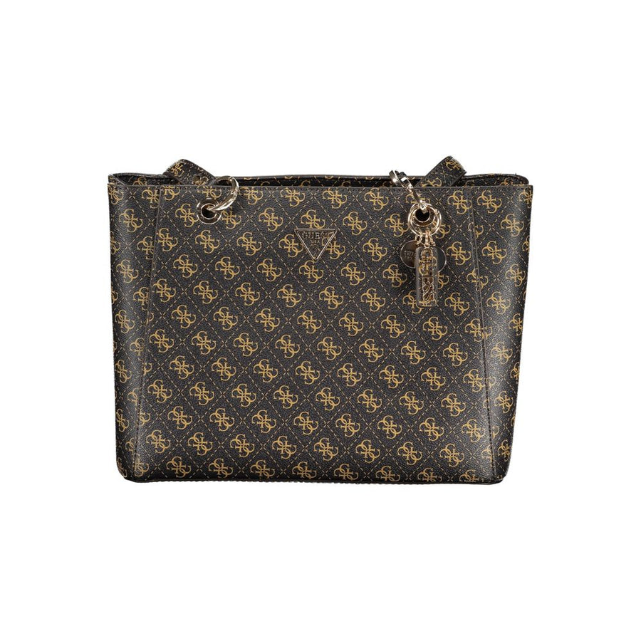 Brown Polyethylene Handbag