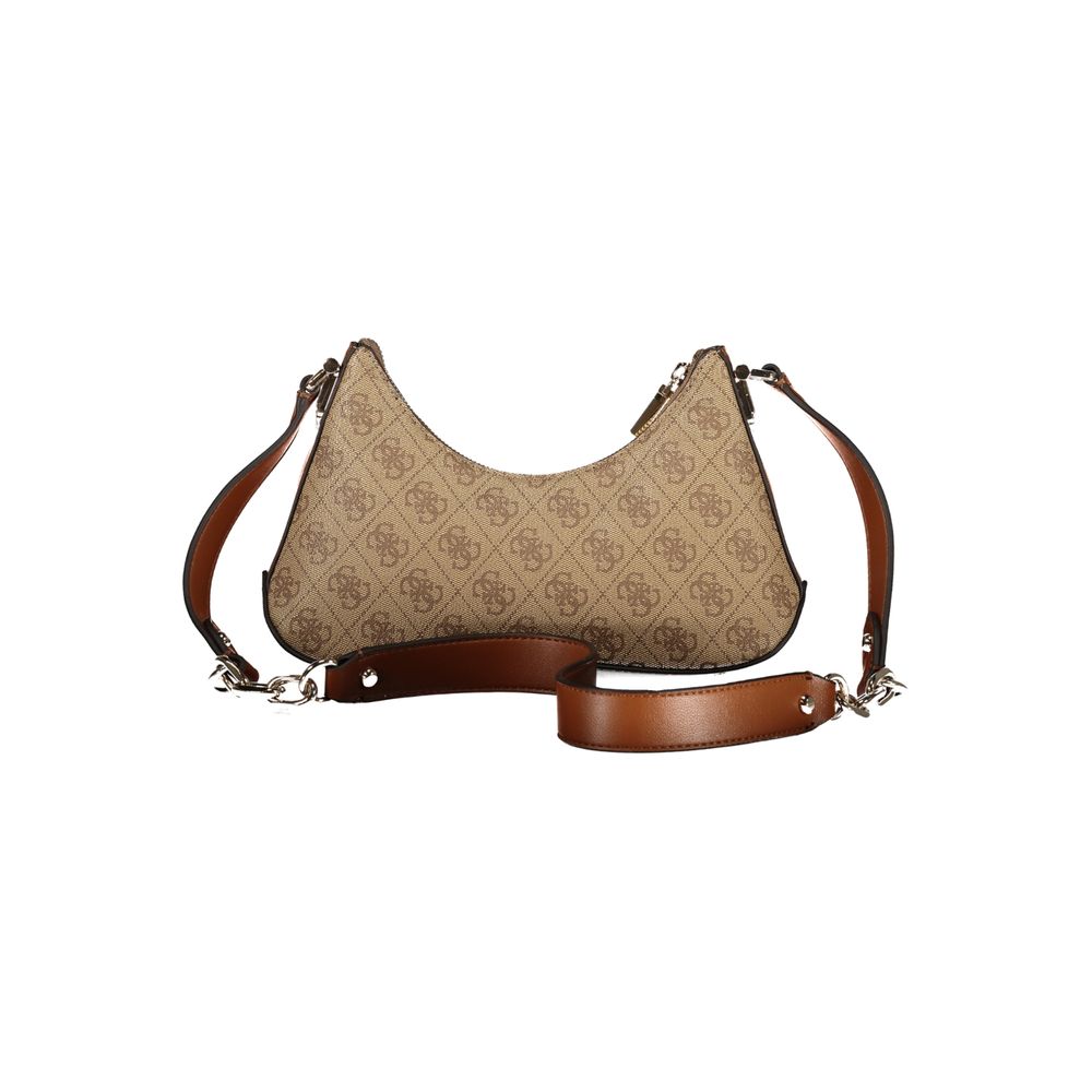Beige Polyethylene Handbag