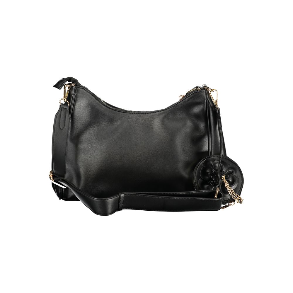 Black PVC Women Handbag