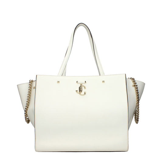 White Leather Shoulder Bags