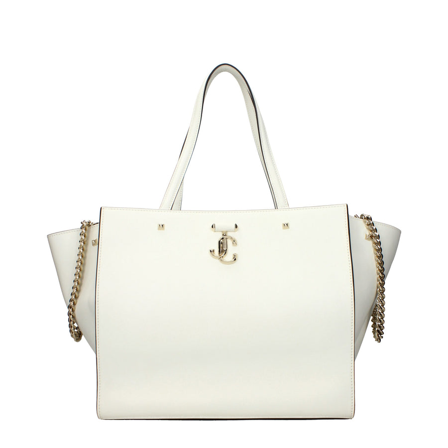 White Leather Shoulder Bags