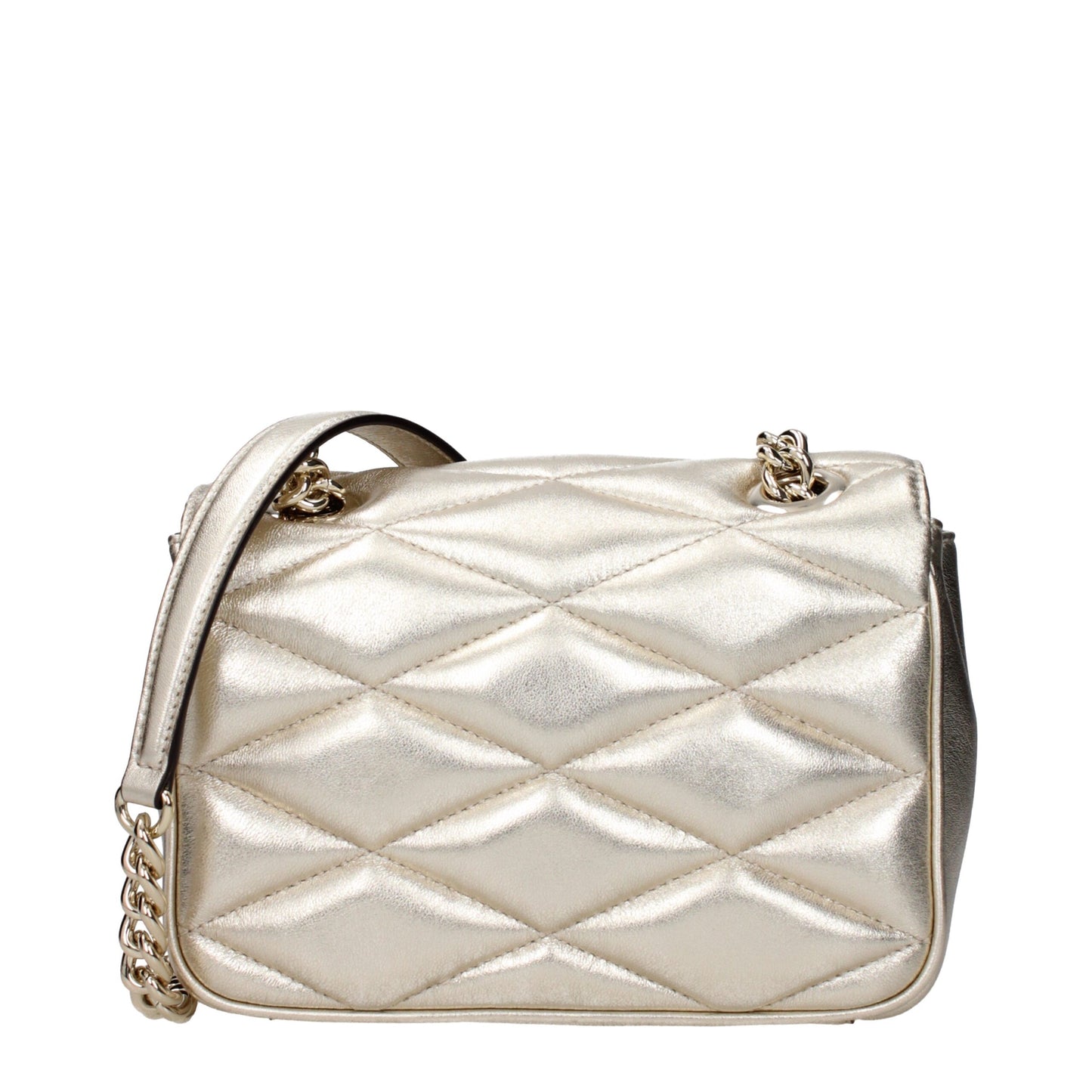 Gold Leather Shoulder Bags