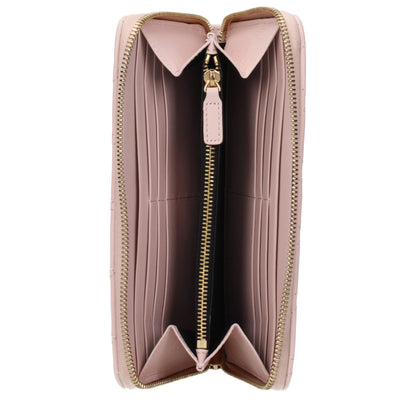 Pink Leather Wallet