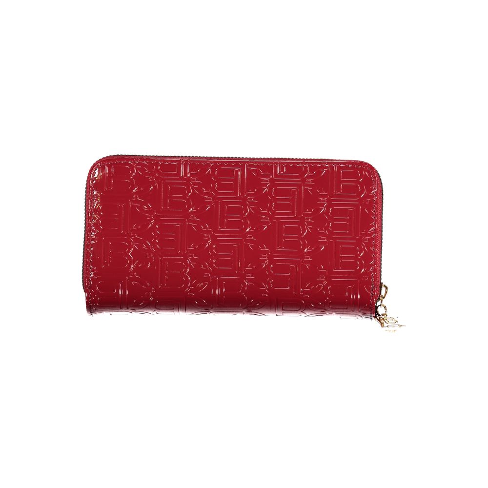 Red Polyethylene Women Wallet