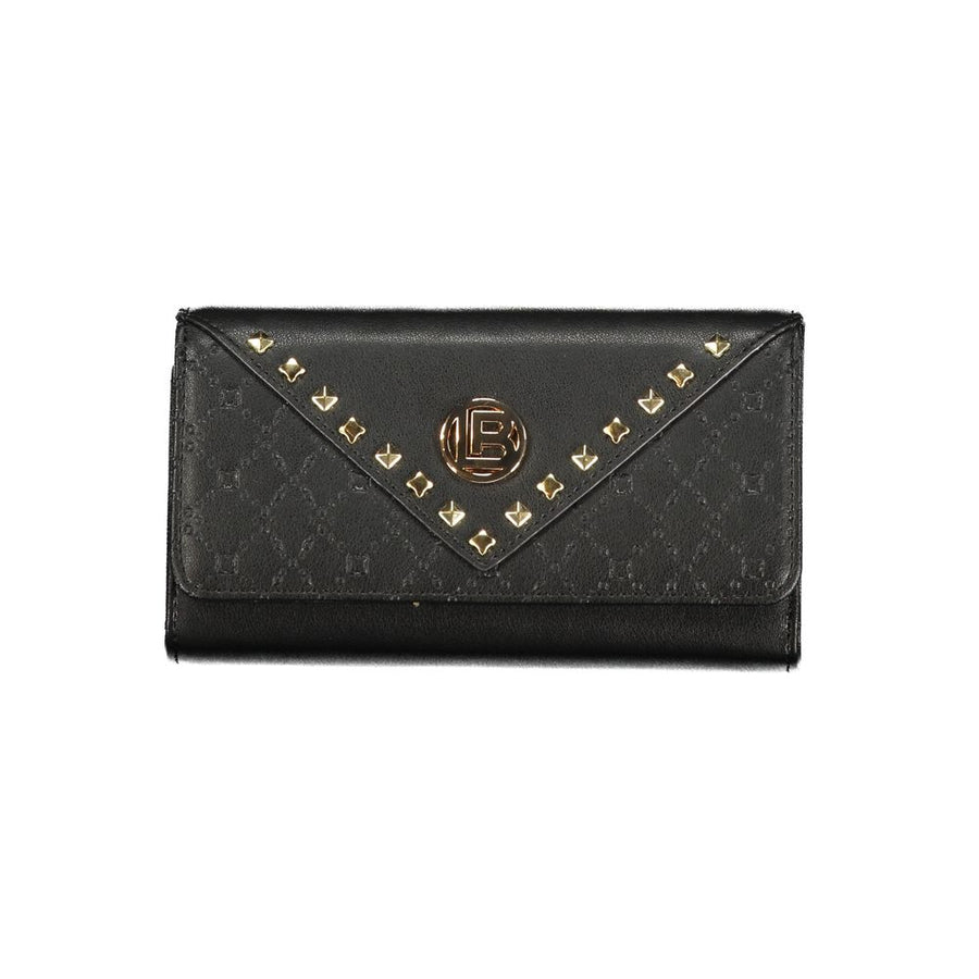 Black Polyethylene Women Wallet