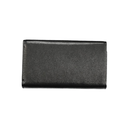 Black Polyethylene Women Wallet