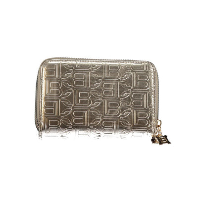 Gray Polyethylene Women Wallet