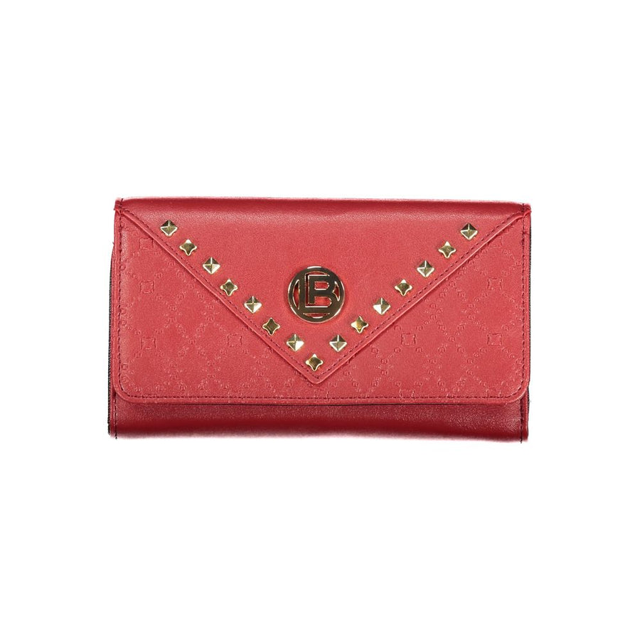 Red Polyethylene Women Wallet