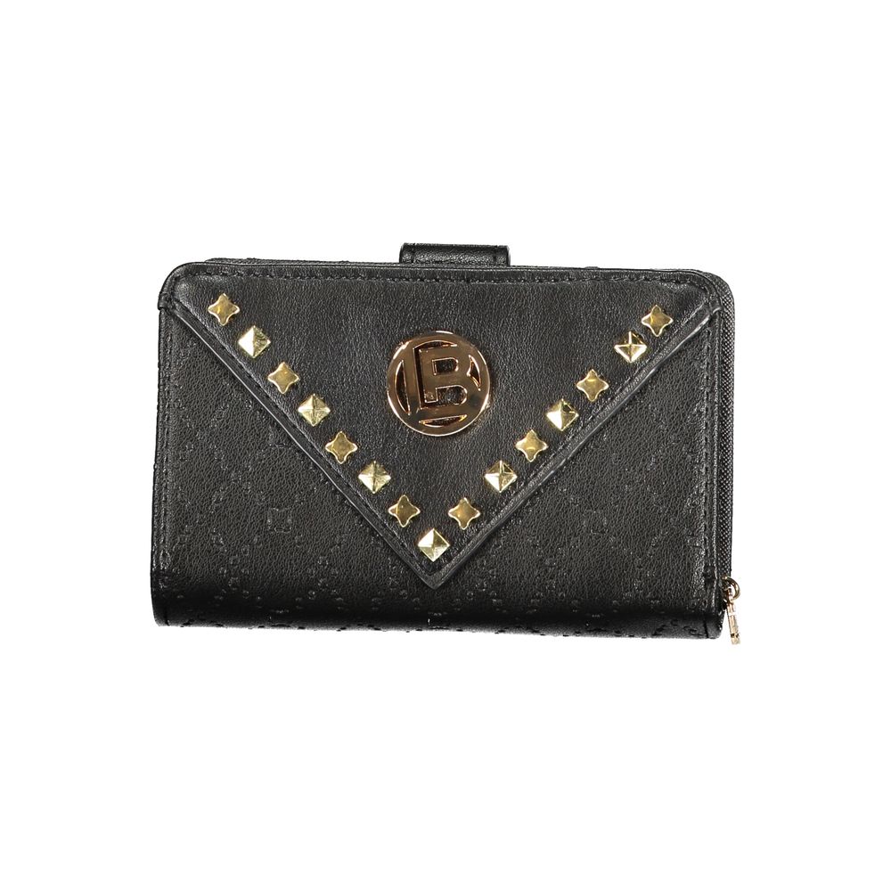 Black Polyethylene Women Wallet