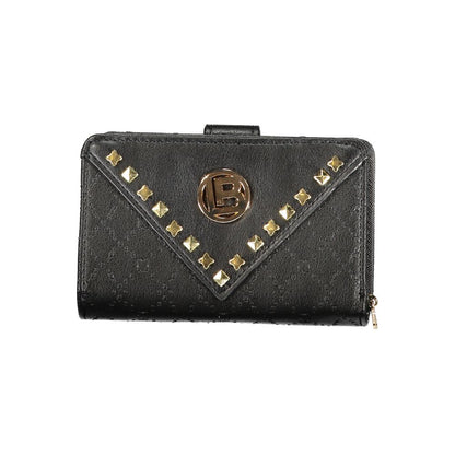Black Polyethylene Women Wallet