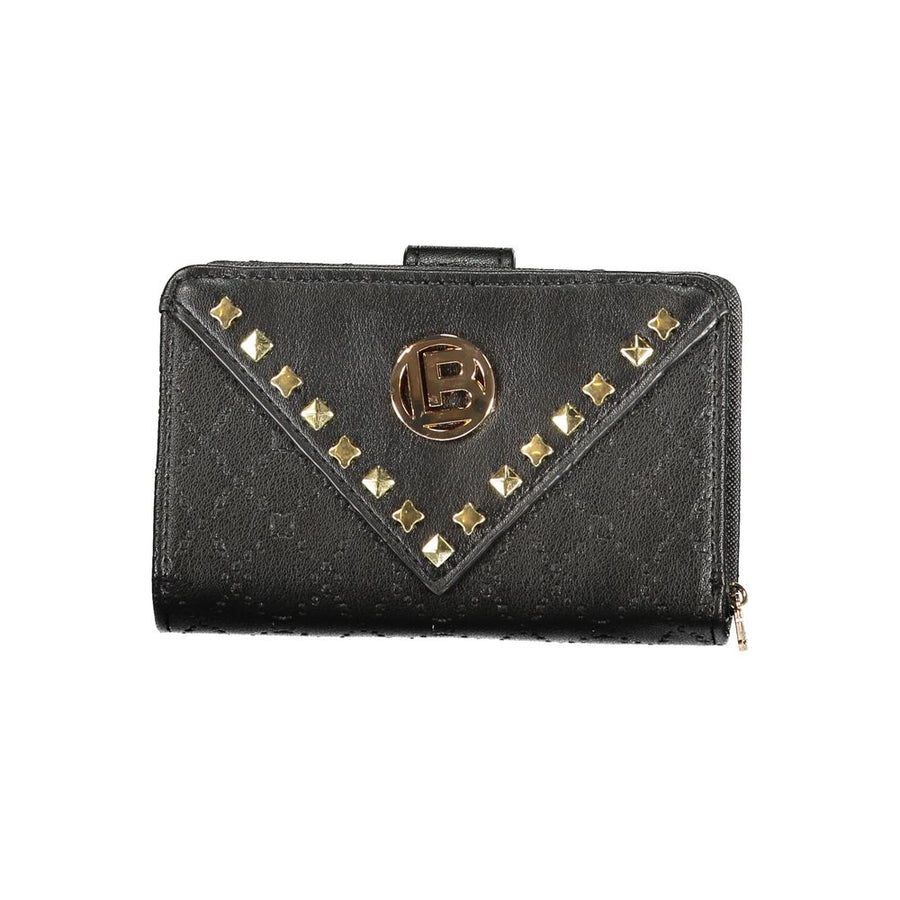 Black Polyethylene Women Wallet