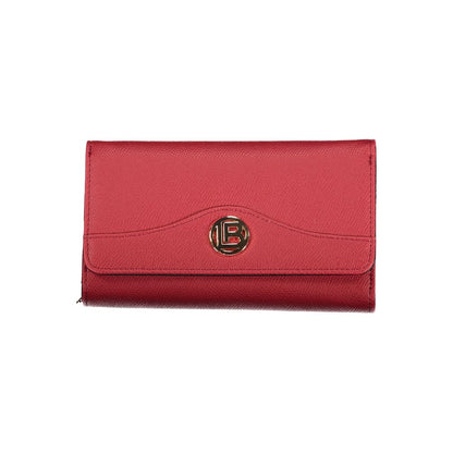 Red Polyethylene Women Wallet