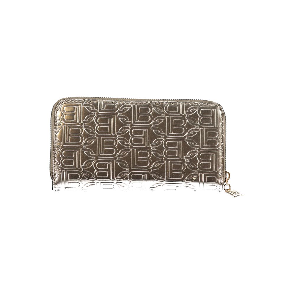 Gray Polyethylene Women Wallet