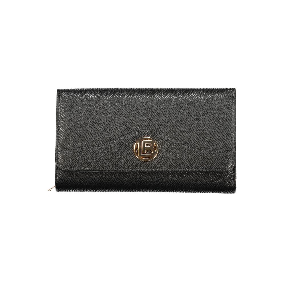 Black Polyethylene Women Wallet