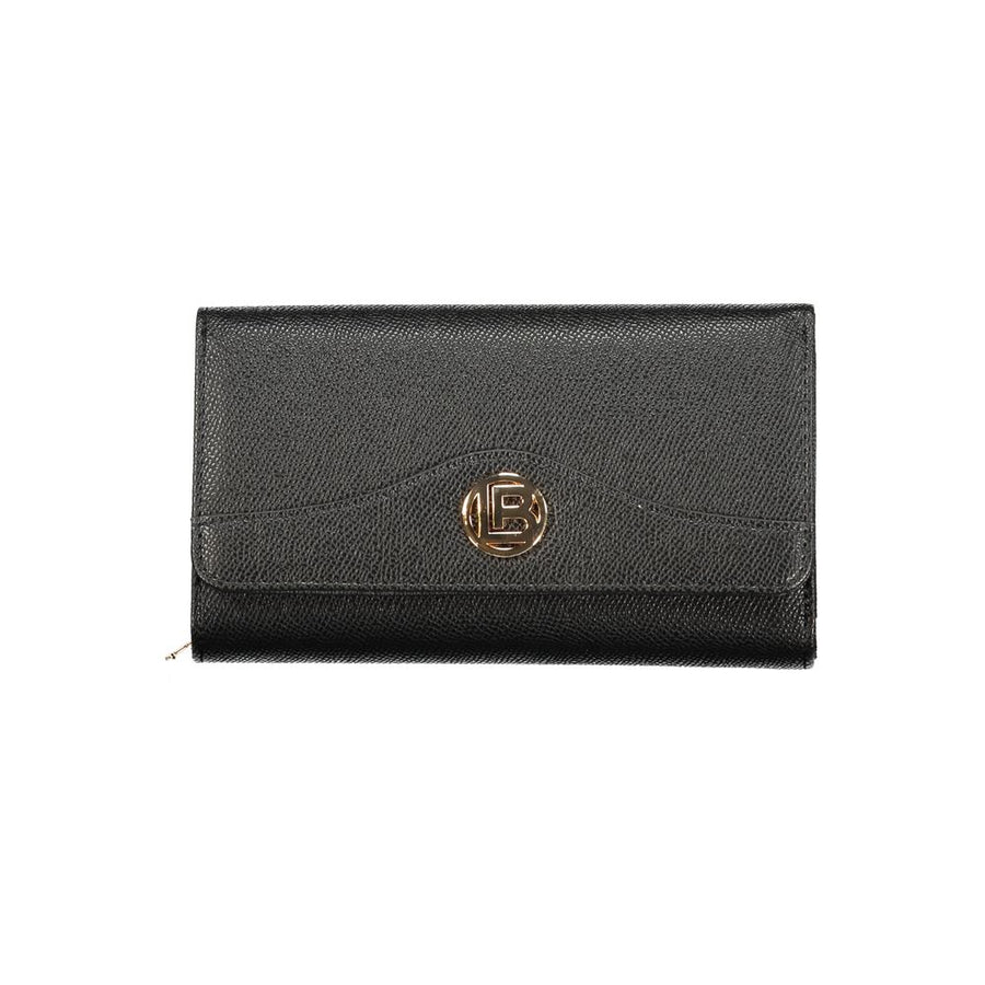 Black Polyethylene Women Wallet