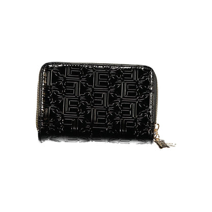 Black Polyethylene Women Wallet