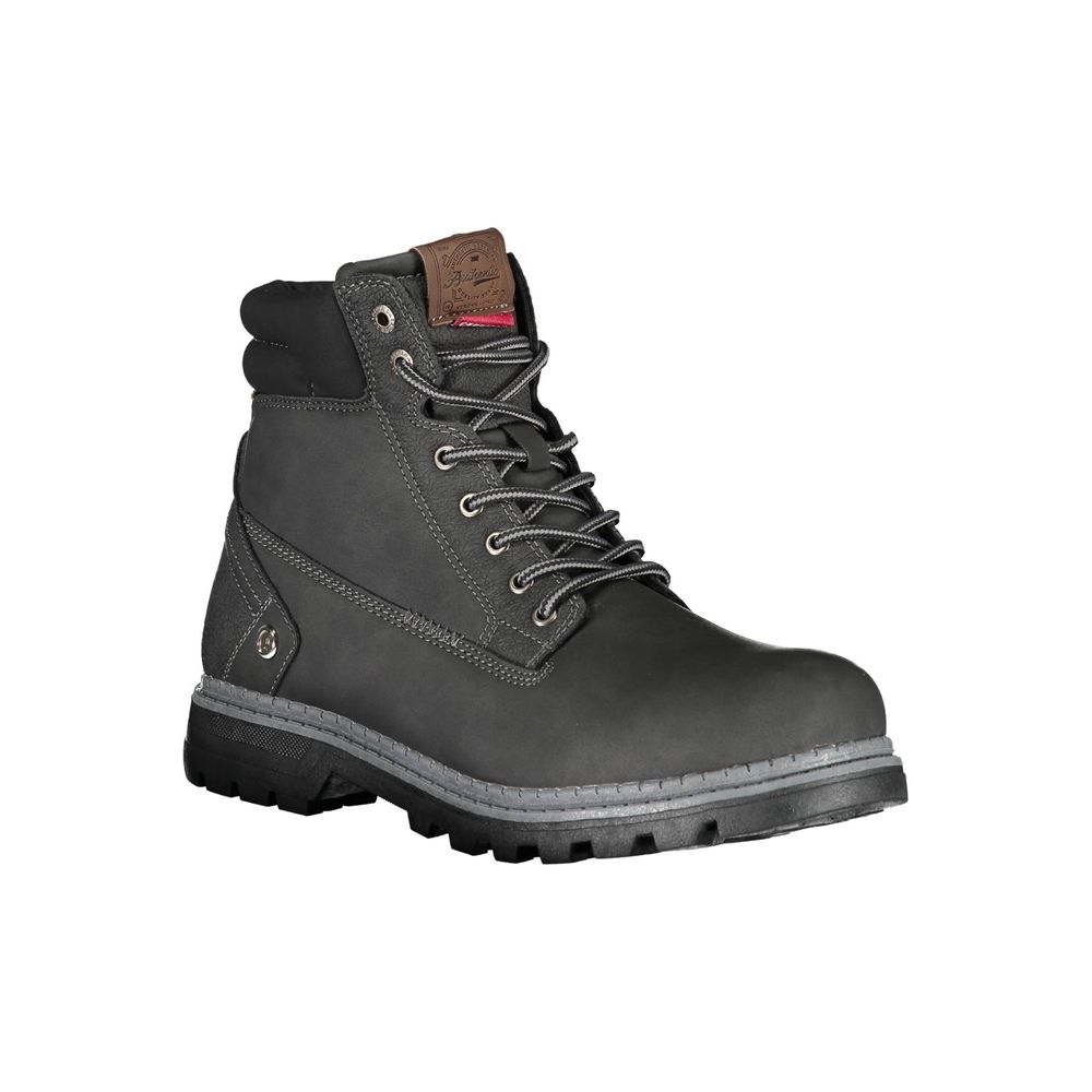Black Polyester Ankle