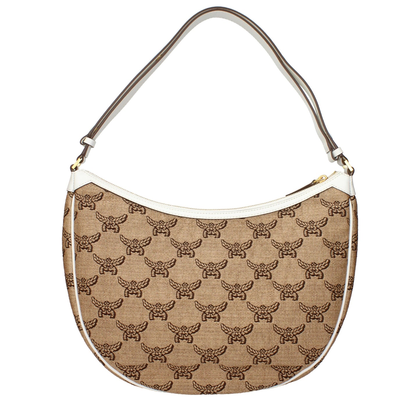 Beige Raffia Shoulder Bag