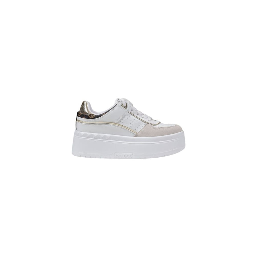 White Polyethylene Platform Pumps