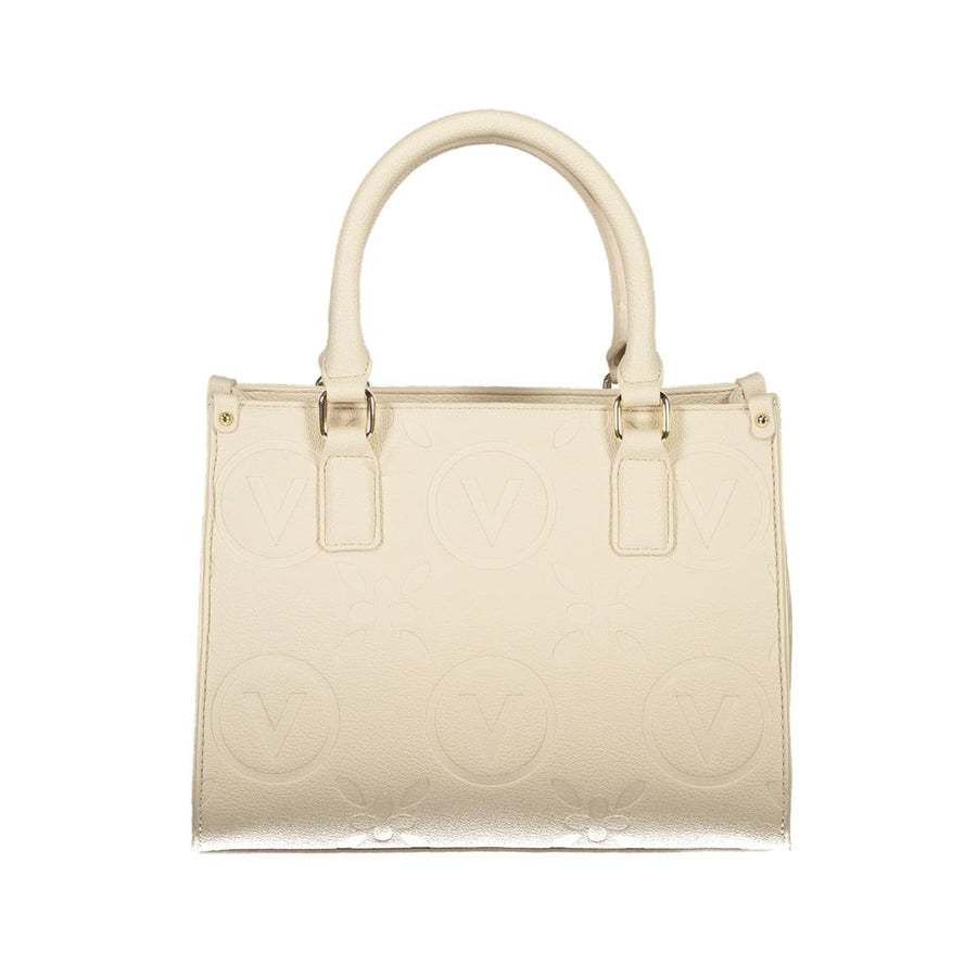 Beige Polyethylene Handbag