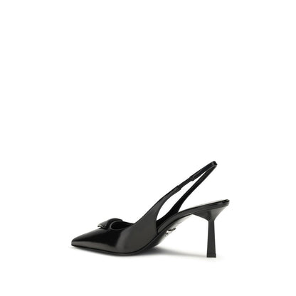 Leather slingback Pumps
