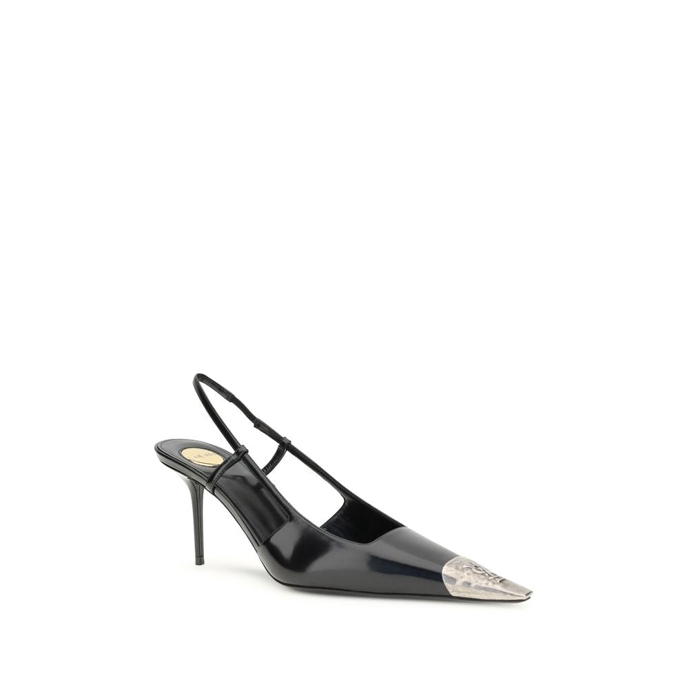 Glossy leather Jeanne Pumps