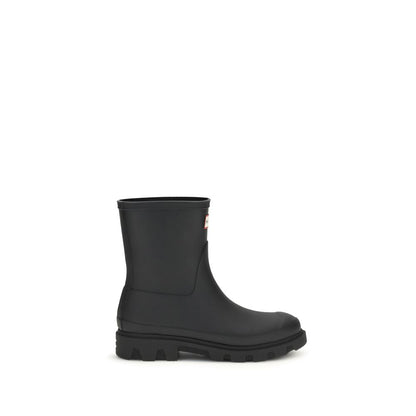 Black Rubber Rain Boots