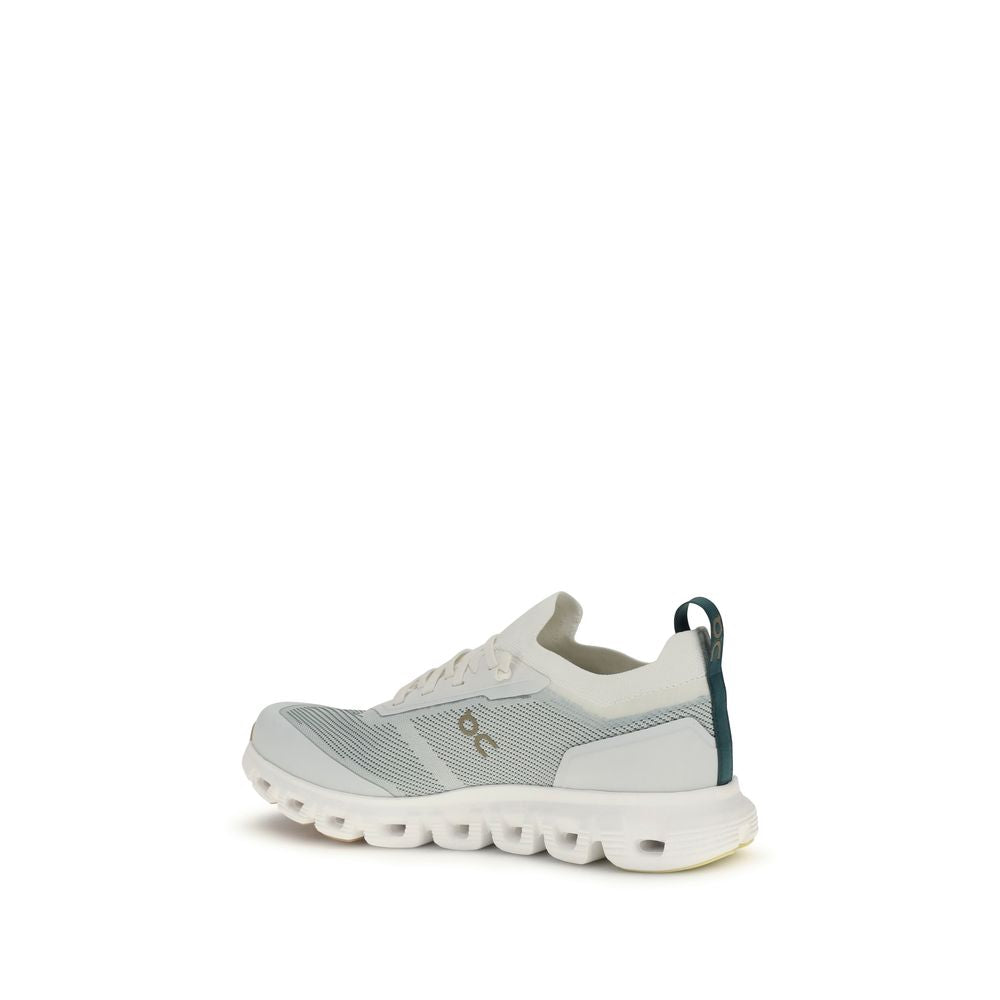 White Polyamide Athletic Sneakers