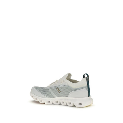 White Polyamide Athletic Sneakers