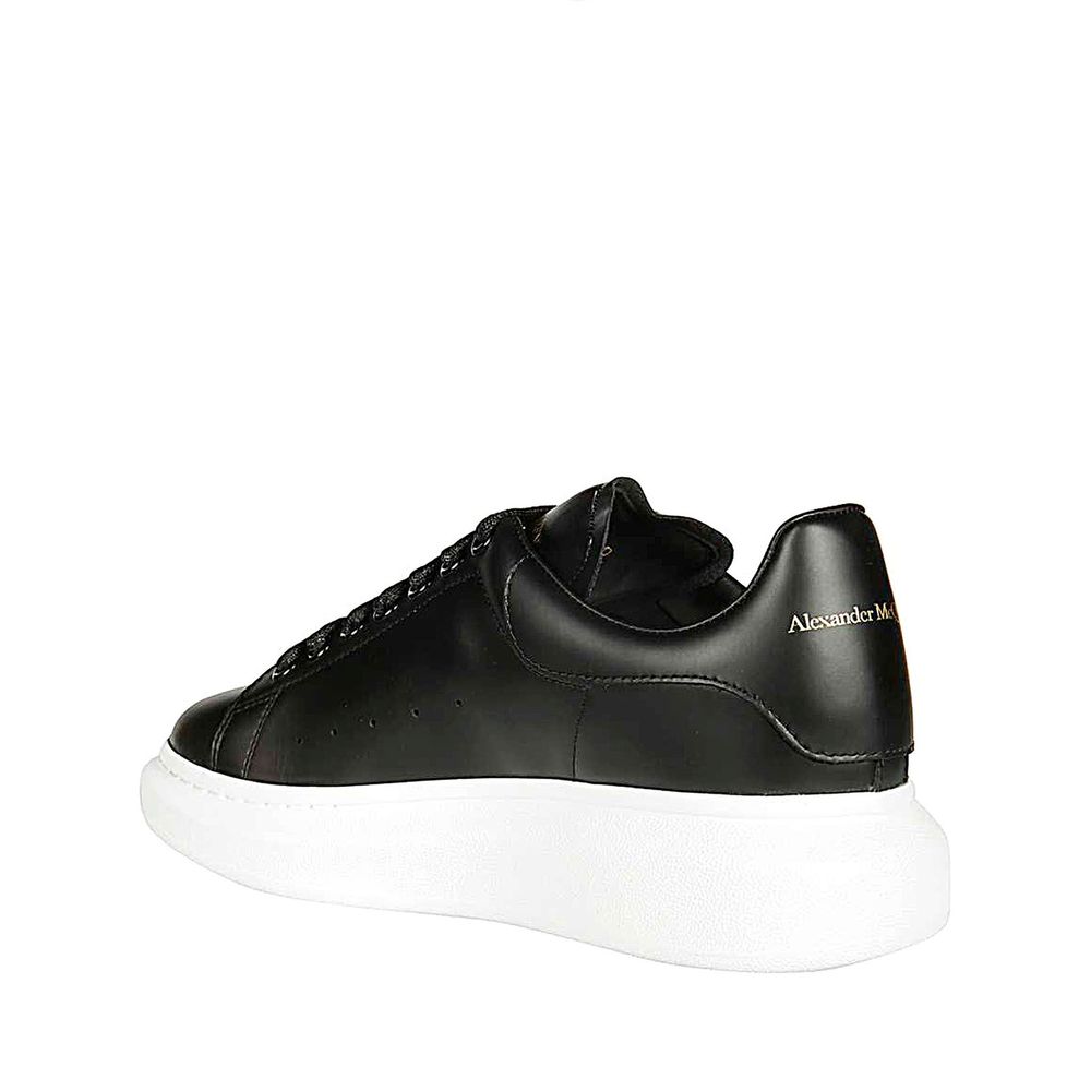 Black Calfskin Chunky Sneakers