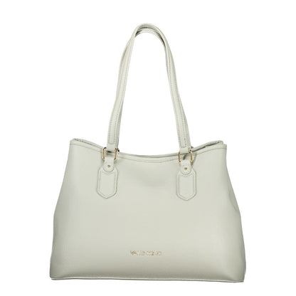 Gray Polyethylene Handbag